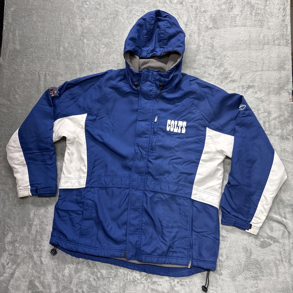 Vintage Indianapolis Cots Reebok NFL winter Jacket Size M